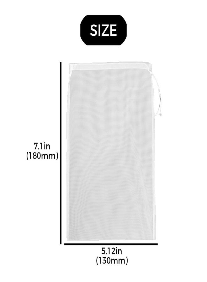 LINYUEARUI 20pcs Aquarium mesh Media Filter Bag, Nylon Media Filter Bag, Suitable for Various Filters Such as Water Tank Filters, Aquarium Filters, Collection pits, Dry or Wet Filters, etc. - Image 2
